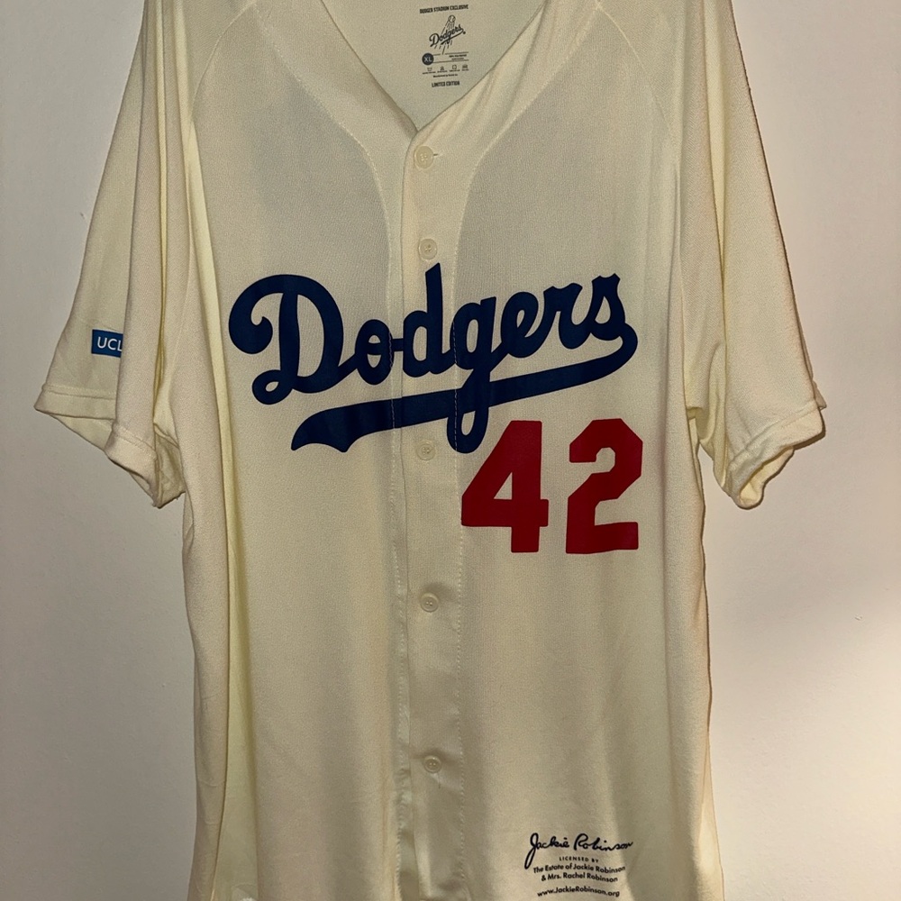 Dodgers Jersey - 42 Jackie Robinson RARE